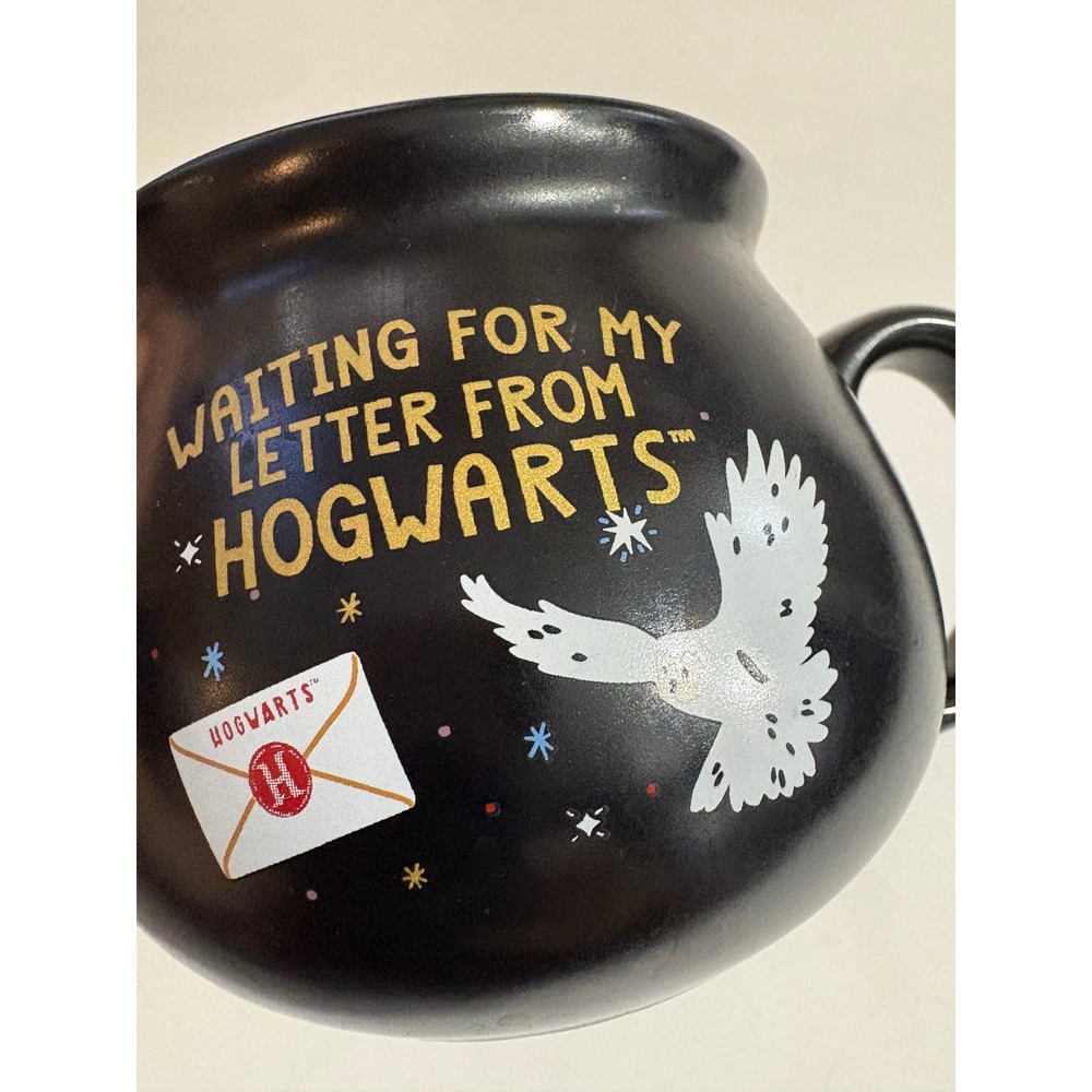 Harry Potter‎ Mug Hogwarts Letter Cauldron Ceramic Mug Hedwig Black Cup